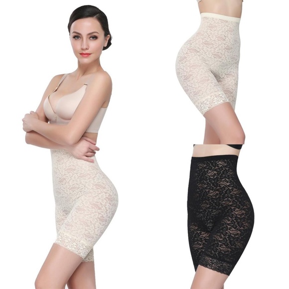 High waist vintage lace, Light control shaping panties.  24" to 38" waist. NWOT - Picture 6 of 10